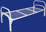 Кровати металлические двухъярусные для строителей оптом